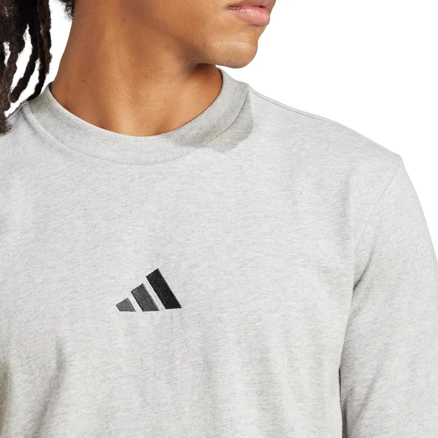 adidas Men's Essentials Small Logo Single Jersey T-Shirt