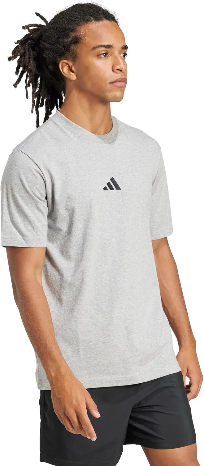 adidas Men's Essentials Small Logo Single Jersey T-Shirt