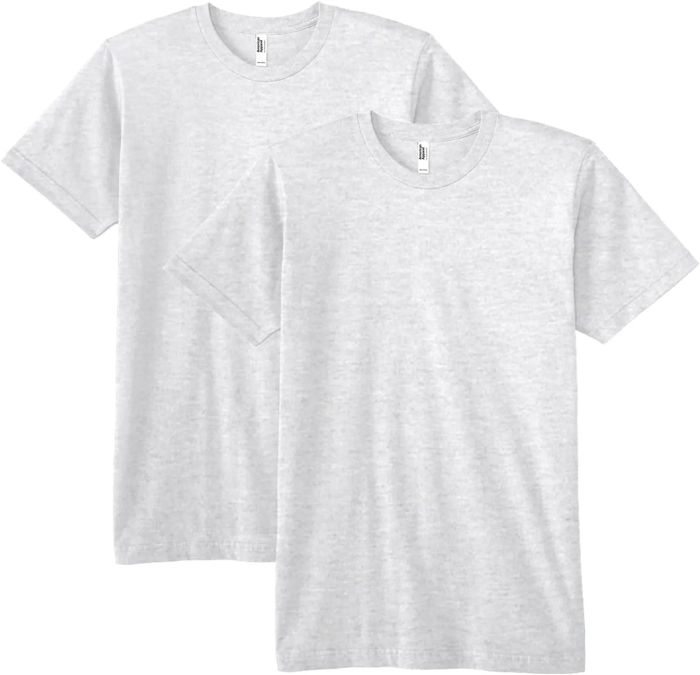 American Apparel Fine Jersey T-Shirt, Style G2001, Multipack