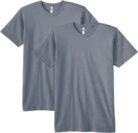 American Apparel Fine Jersey T-Shirt, Style G2001, Multipack