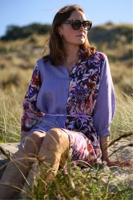 Duchess Linen Shirt Dress - Chrysie - SALE