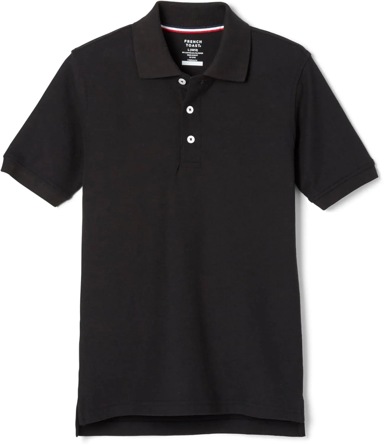 French Toast Men's Short Sleeve Pique Polo T-Shirt