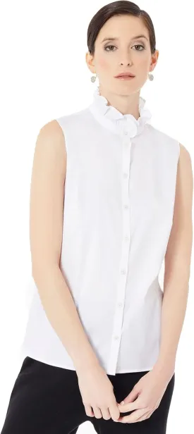 MISOOK Women Sleeveless Blouse - Pull on, Unlined Woven Tank Machine or Hand Wash Washable for Ladies & Girls